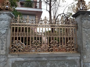 Hàng rào nhôm đúc mẫu HR -061