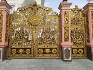 Cổng nhôm đúc mẫu C-164