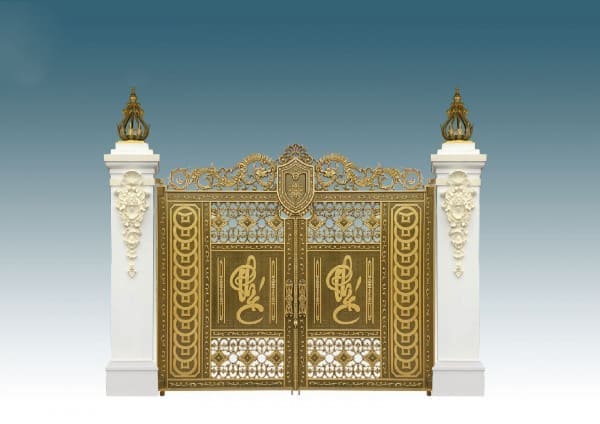 Cổng nhôm đúc mẫu C-166